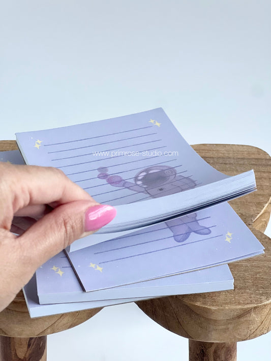 Cosmic Astronaut Notepad, 4x6in