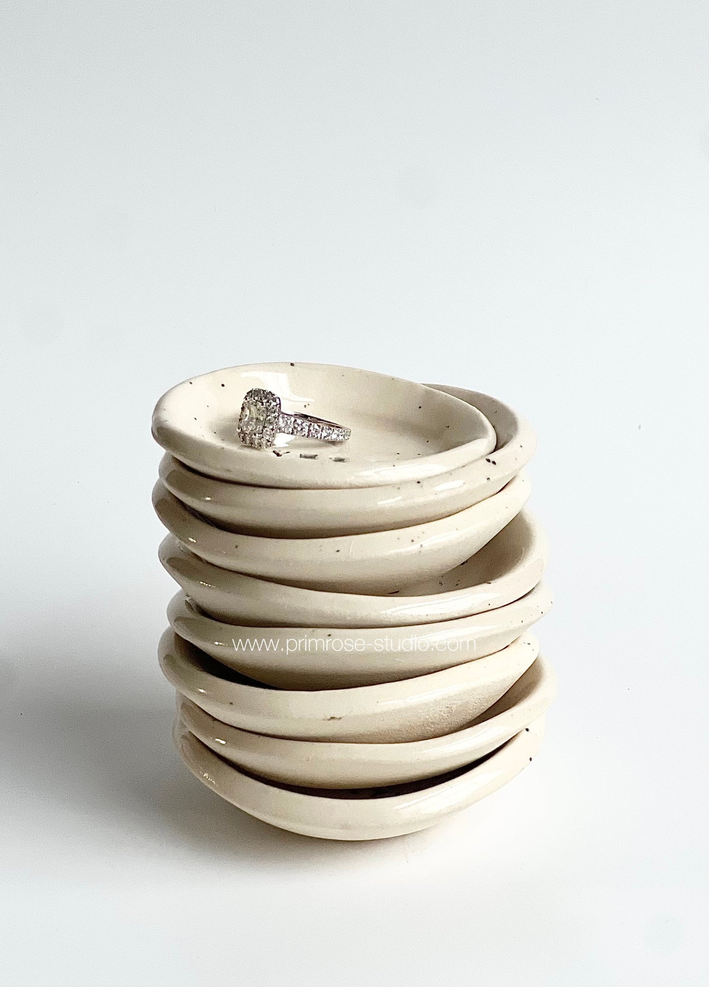 Ceramic Trinket / Ring Dish (Affirmations)