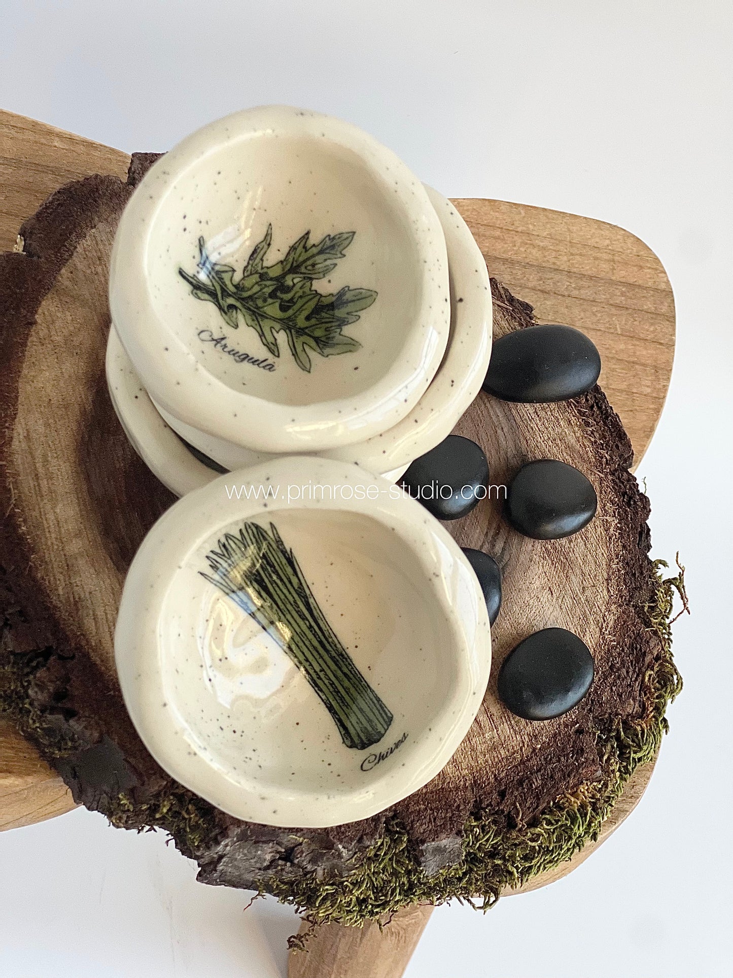 Ceramic Pinch Pot (Various Herbs)