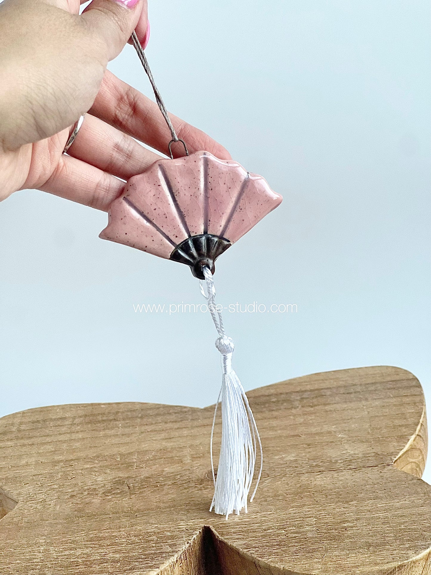 Ceramic Lunar New Year Ornaments (Fan and Lantern Variety)