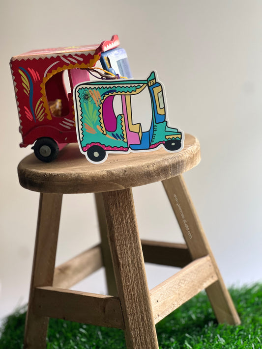 Tuk Tuk Vinyl Sticker