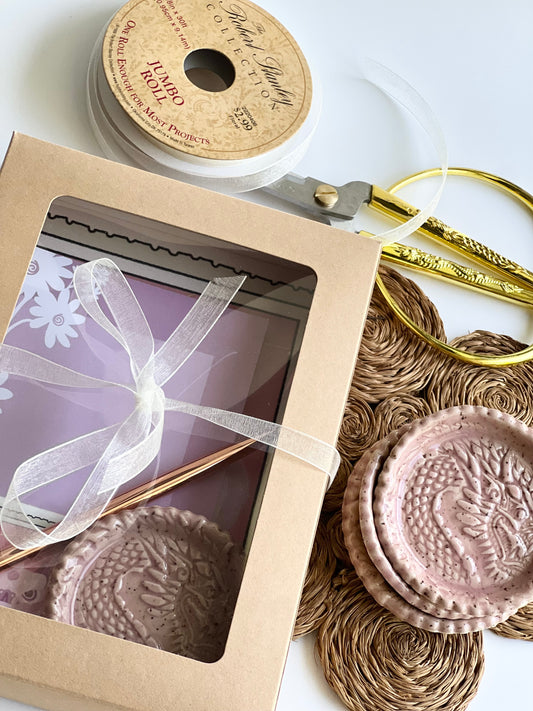Dragon Stationery Gift Set Bundle (with Rose Gold Ballpoint Pen Freebie)