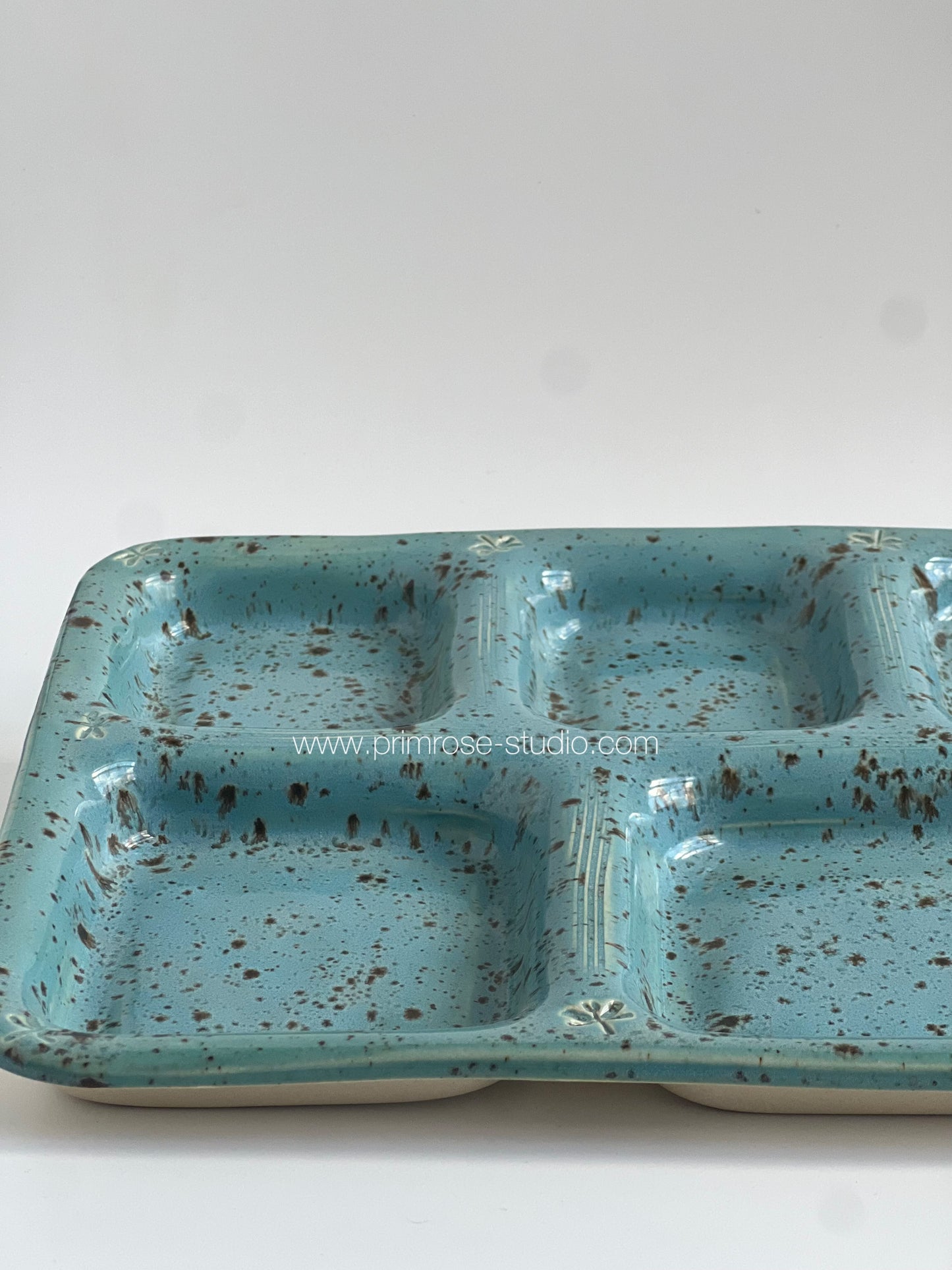 Ceramic Bento Tray / School Lunch Tray