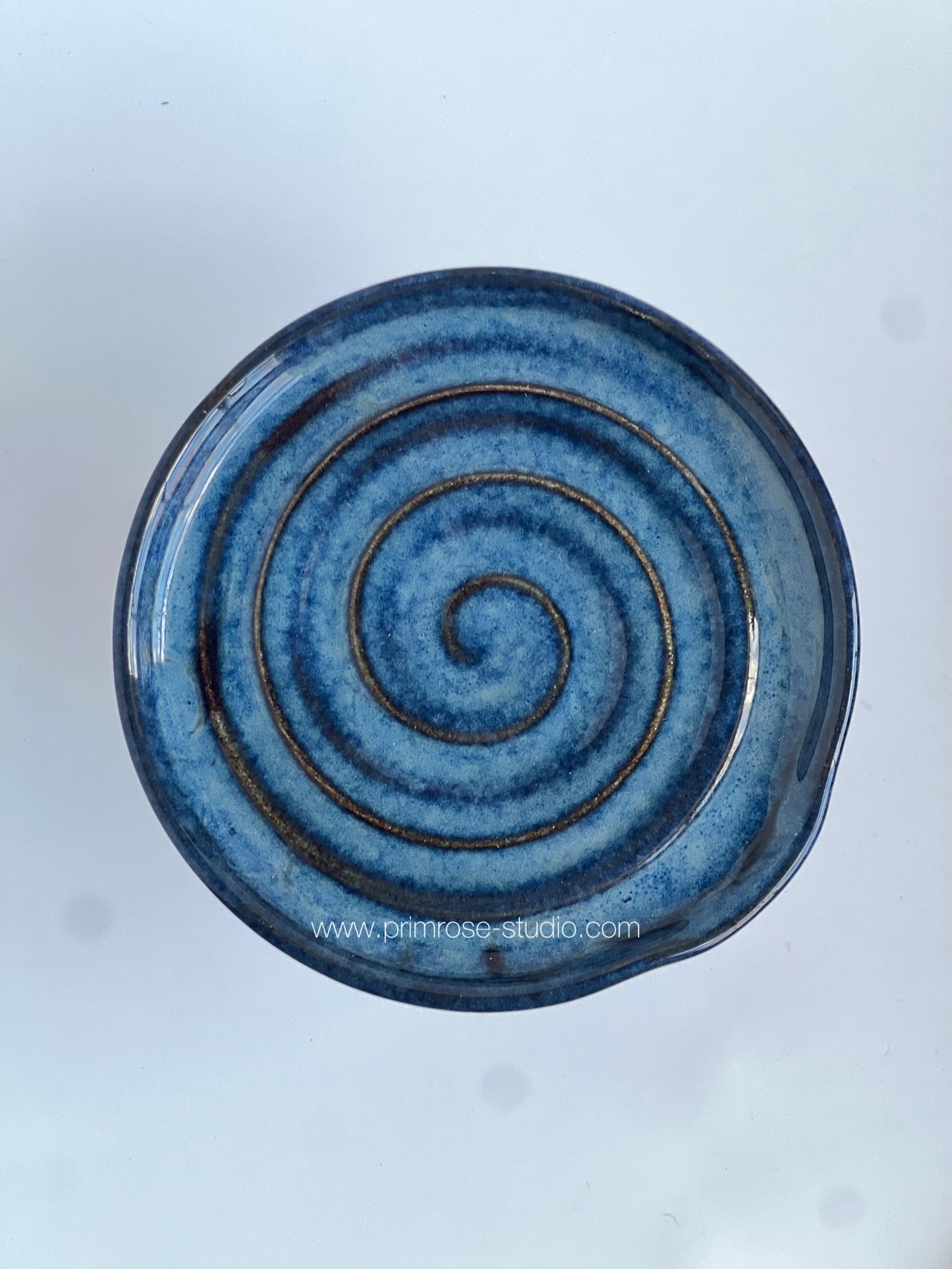 Ceramic Spoon Rest (Sapphire)