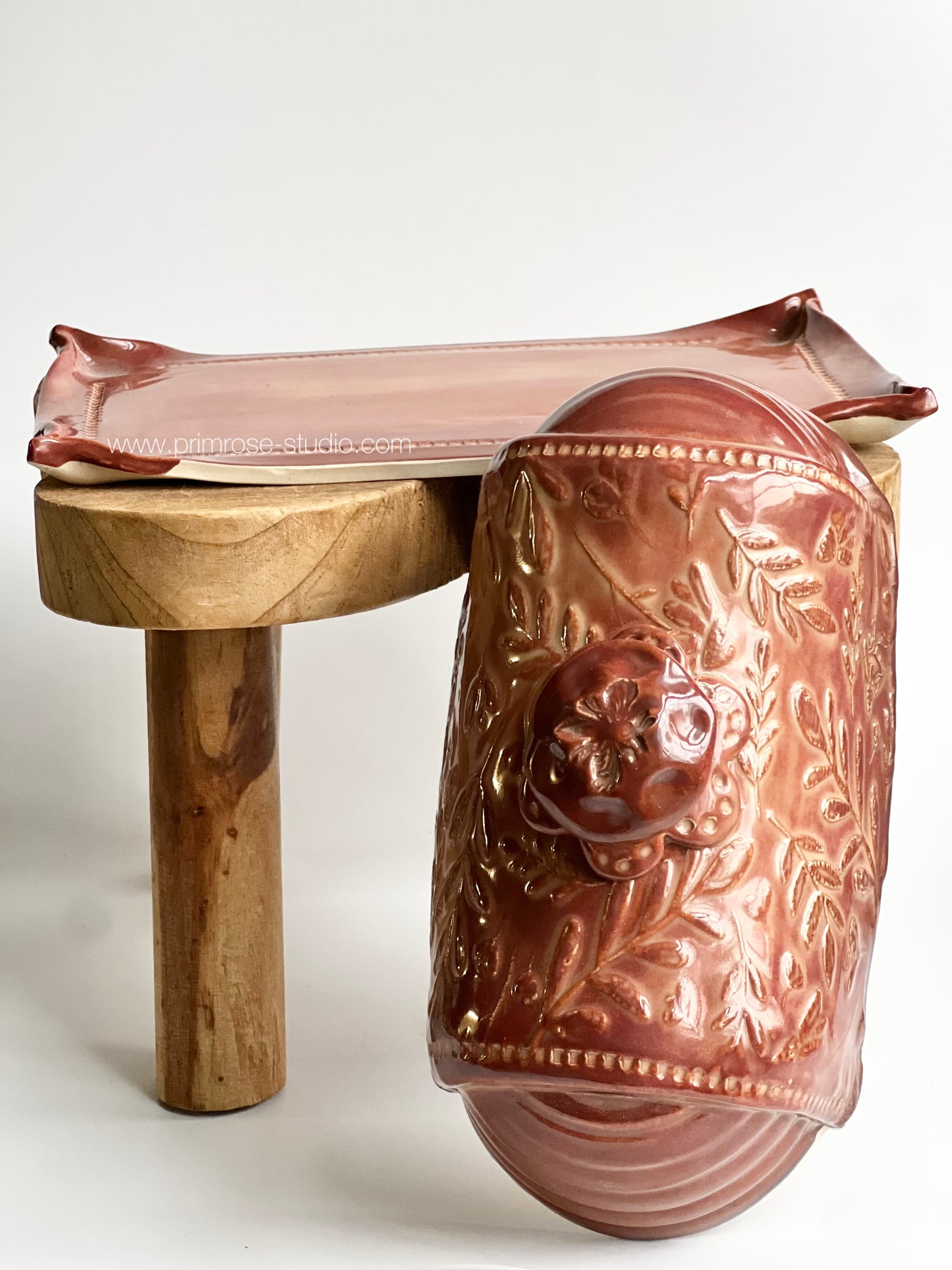 Ceramic Butter Dish (with Lid)