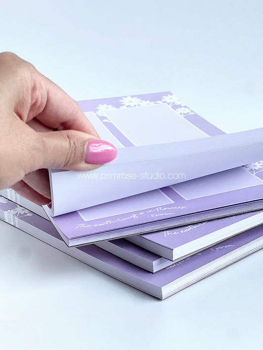 Primrose Notepad, 5.5x8.5 in