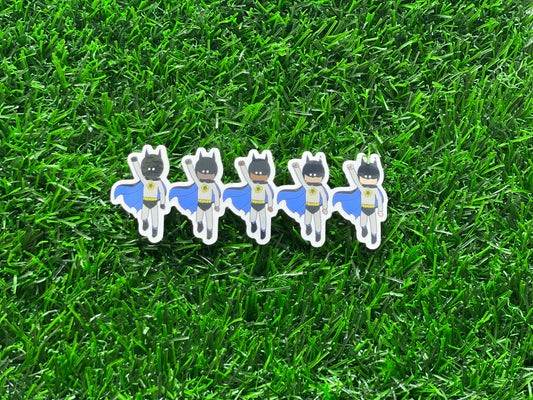Superhero (Batman Inspired) Clear Sticker