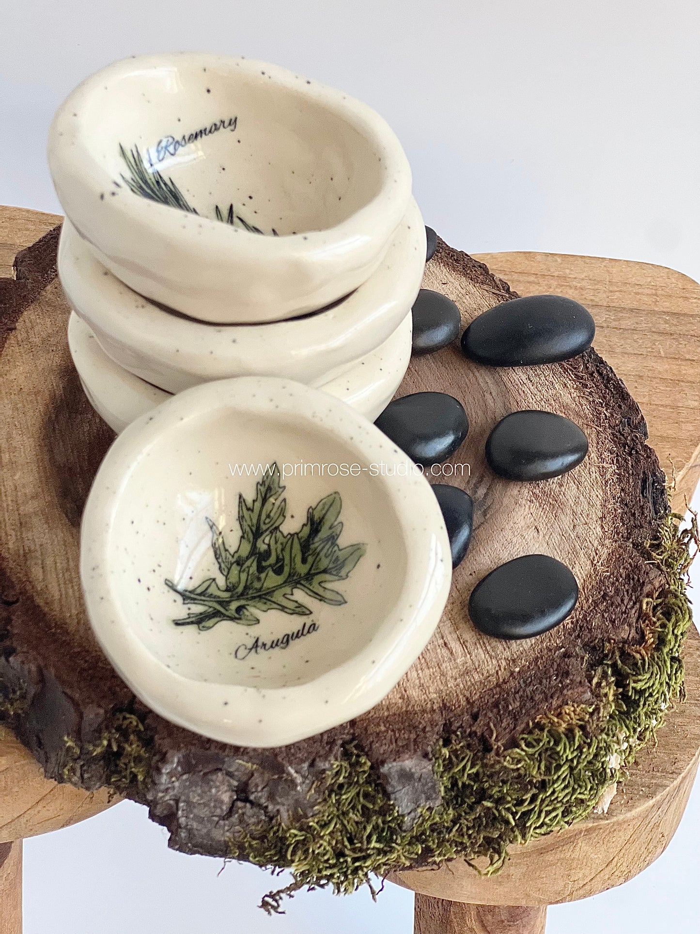 Ceramic Pinch Pot (Various Herbs)