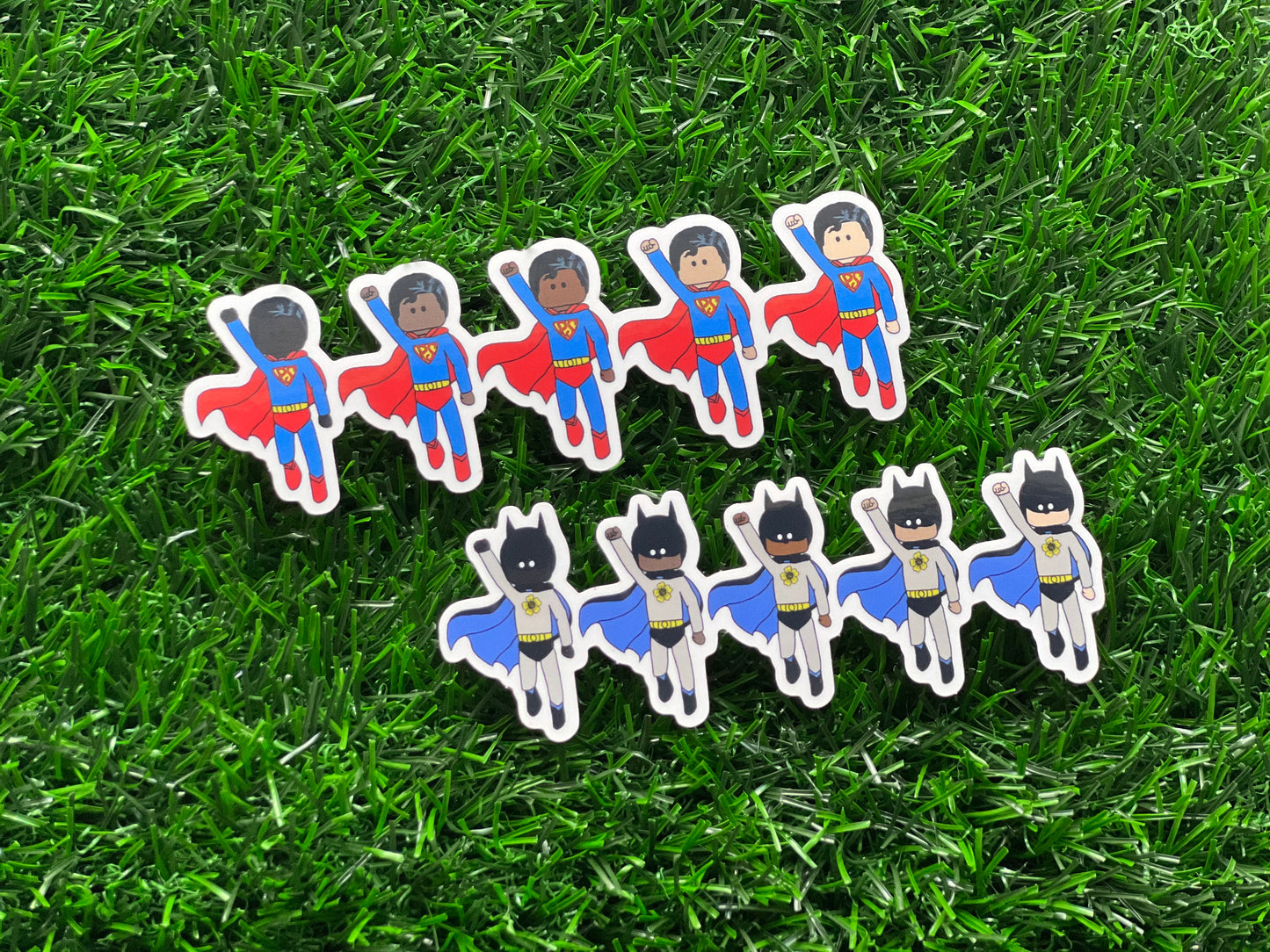 Superhero (Batman Inspired) Clear Sticker