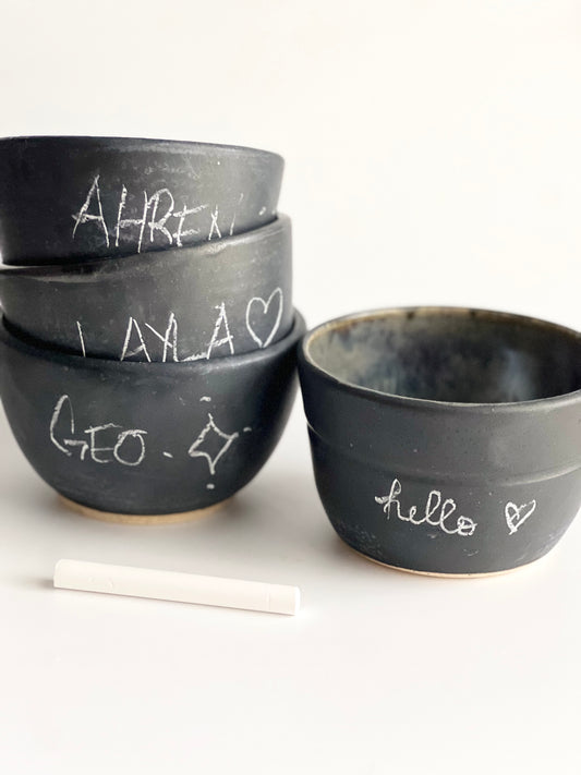 Ceramic Chalk Bowls (with Chalk)