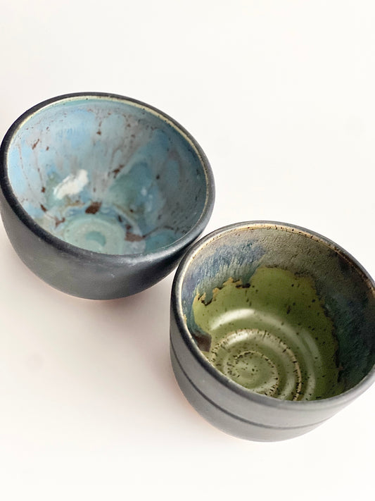 Ceramic Chalk Bowls (with Chalk)