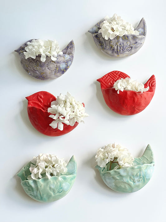 Ceramic Sweet Tweets Magnet (Variety of Colors)