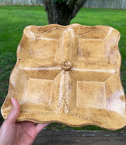 Ceramic Divided Serving Tray