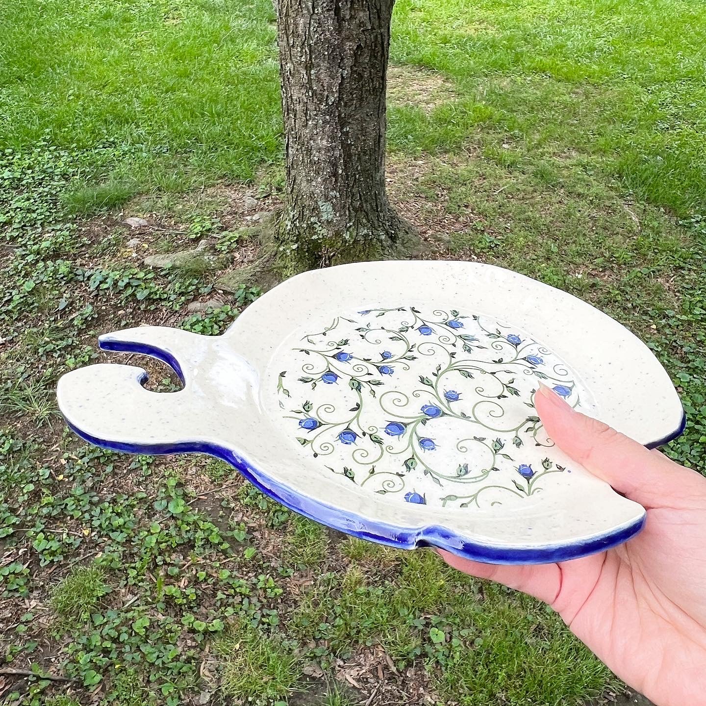 Ceramic Wine Snack Plate