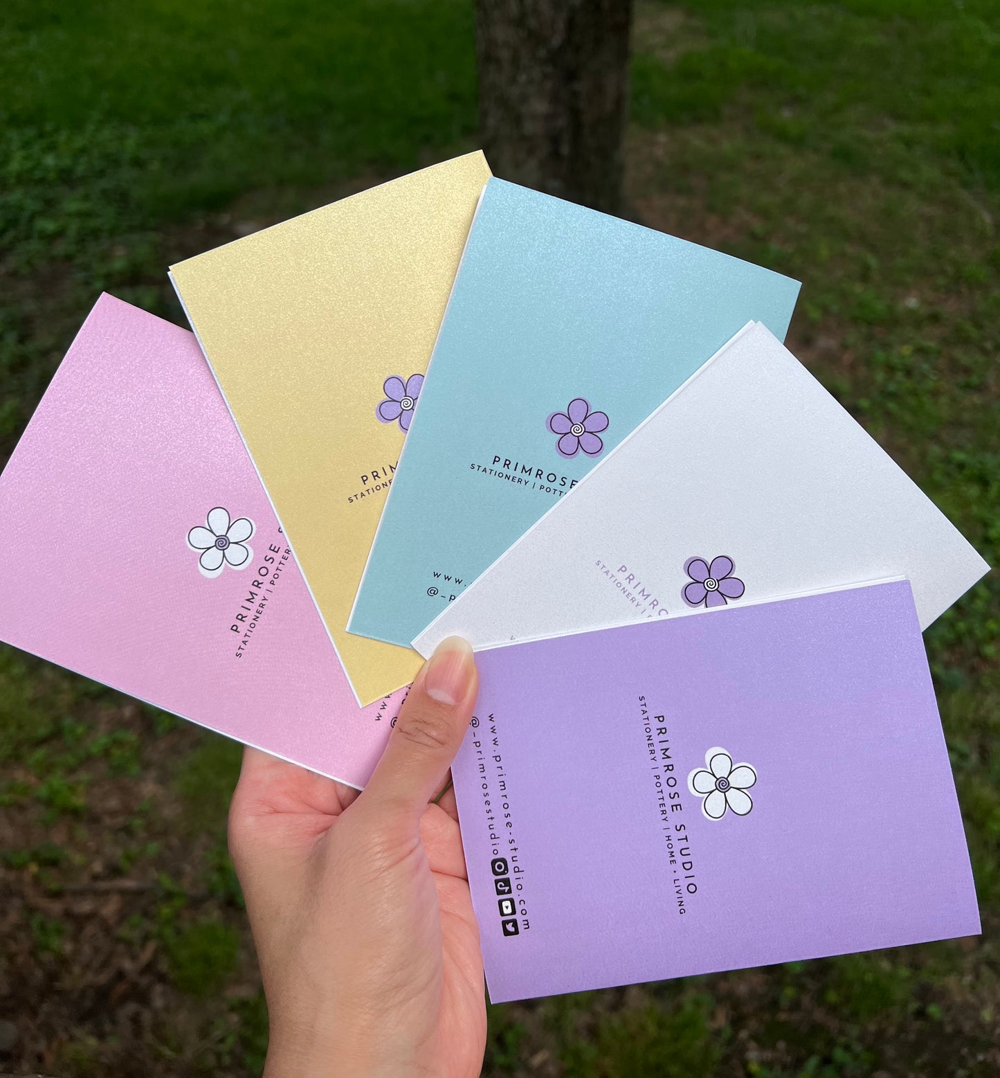 Sunflower Lavender Bouquet Greeting Card (Variety of Colors)