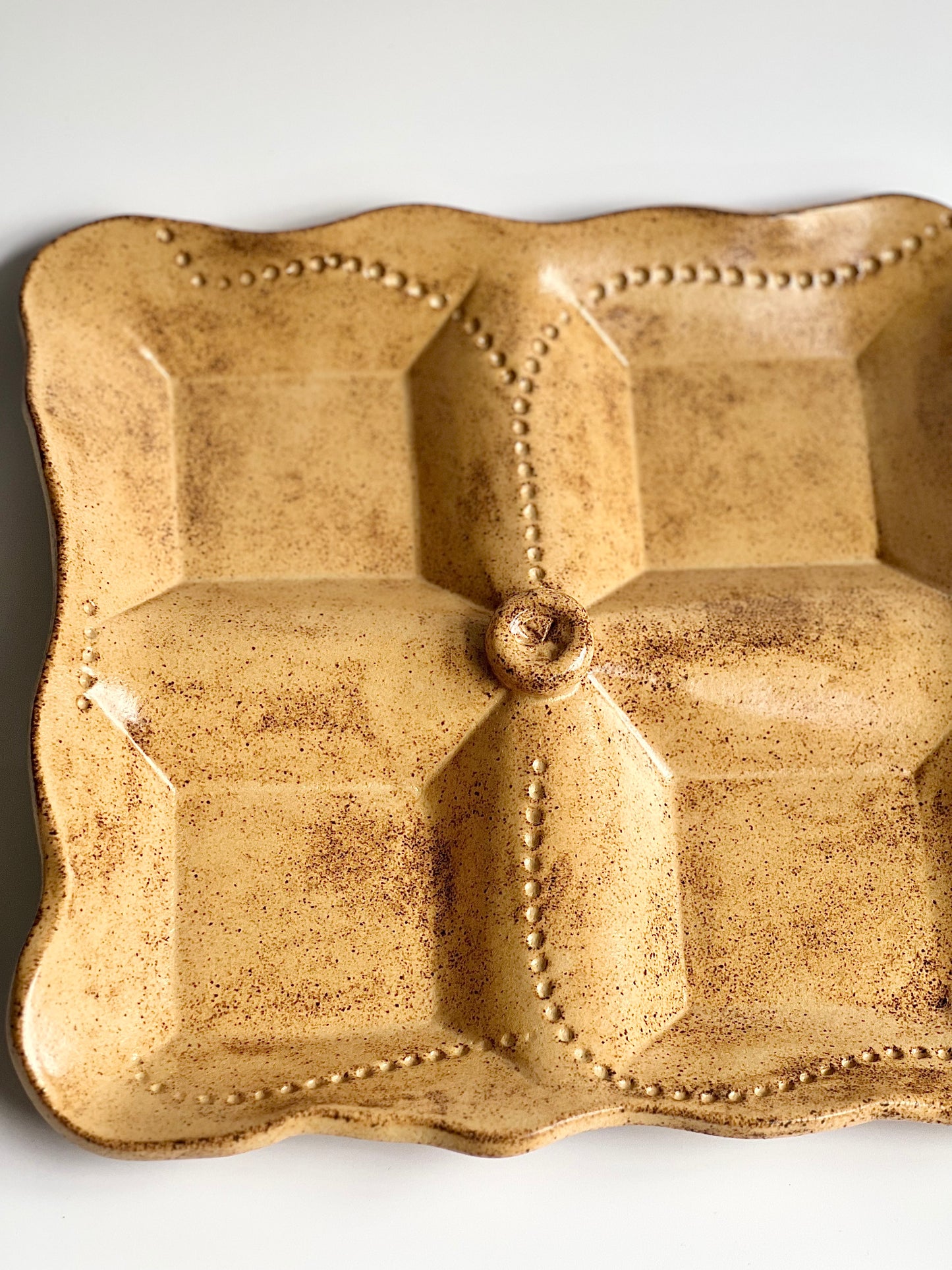 Ceramic Divided Serving Tray