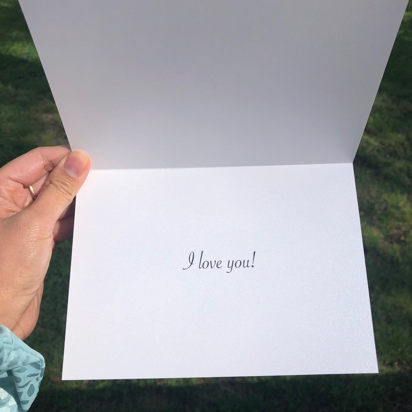 Mother’s Day Greeting Card (Daisies - Green)