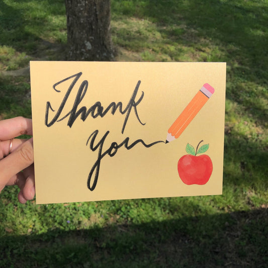 Thank You Greeting Card