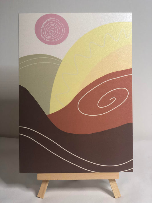 In The A.M. Greeting Card