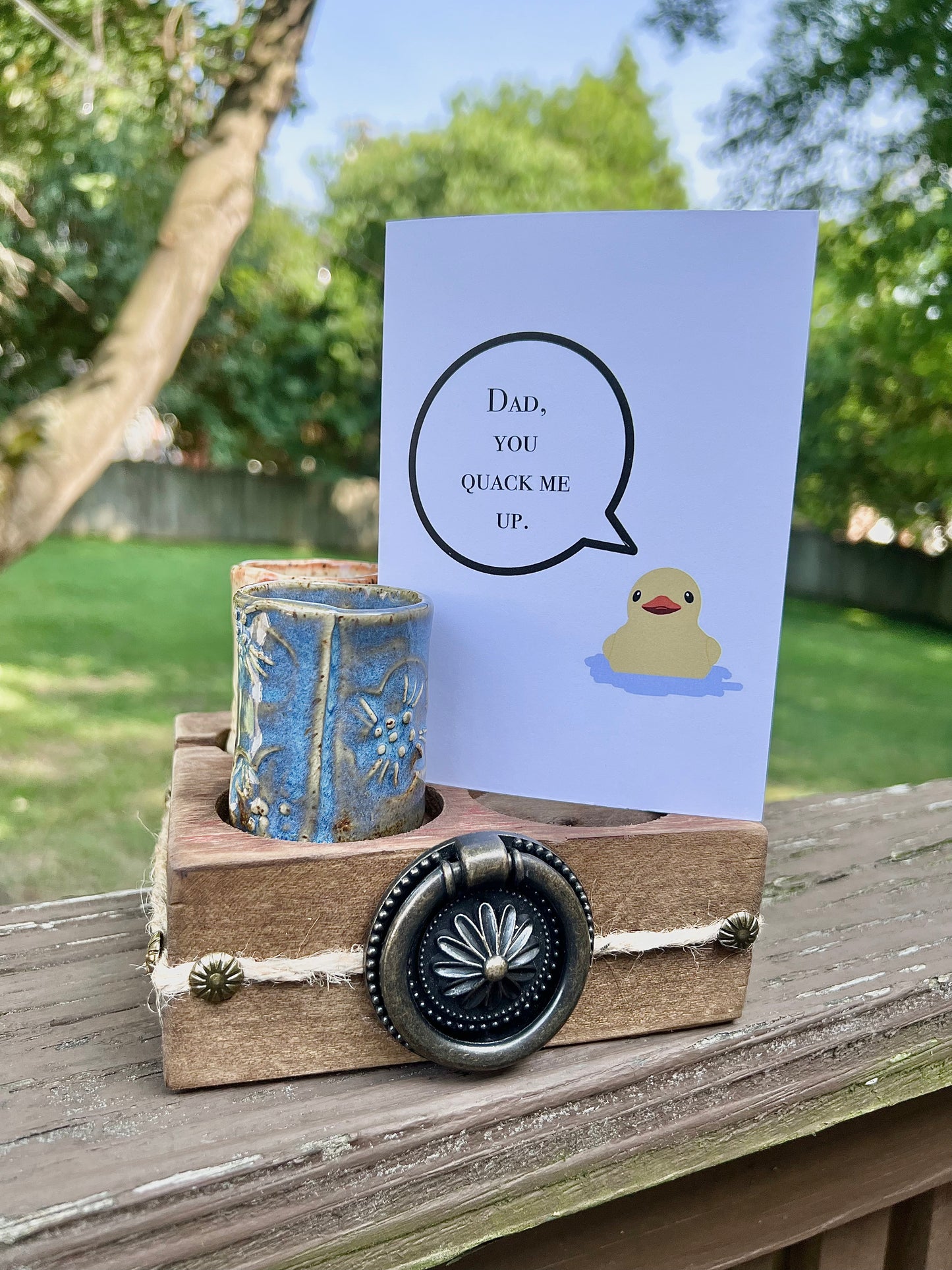 You Quack Me Up Father’s Greeting Card