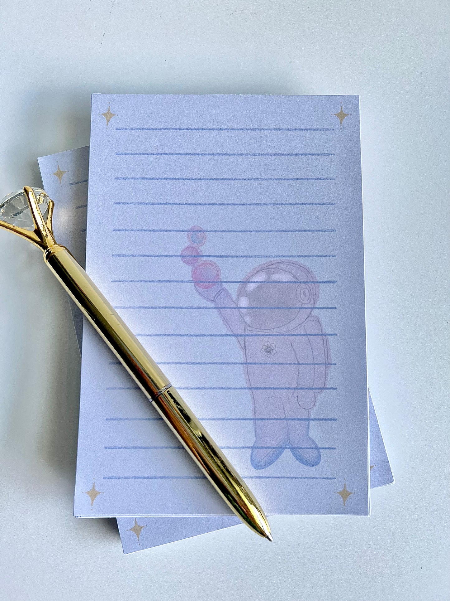 Cosmic Astronaut Notepad, 4x6in