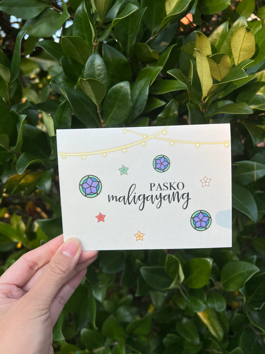 Maligayang Pasko Greeting Card