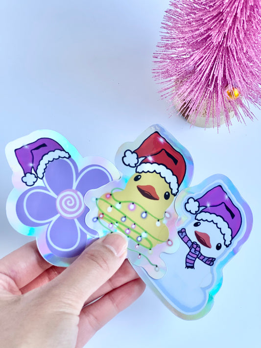 PS Pinkmas 💖Holographic Sticker