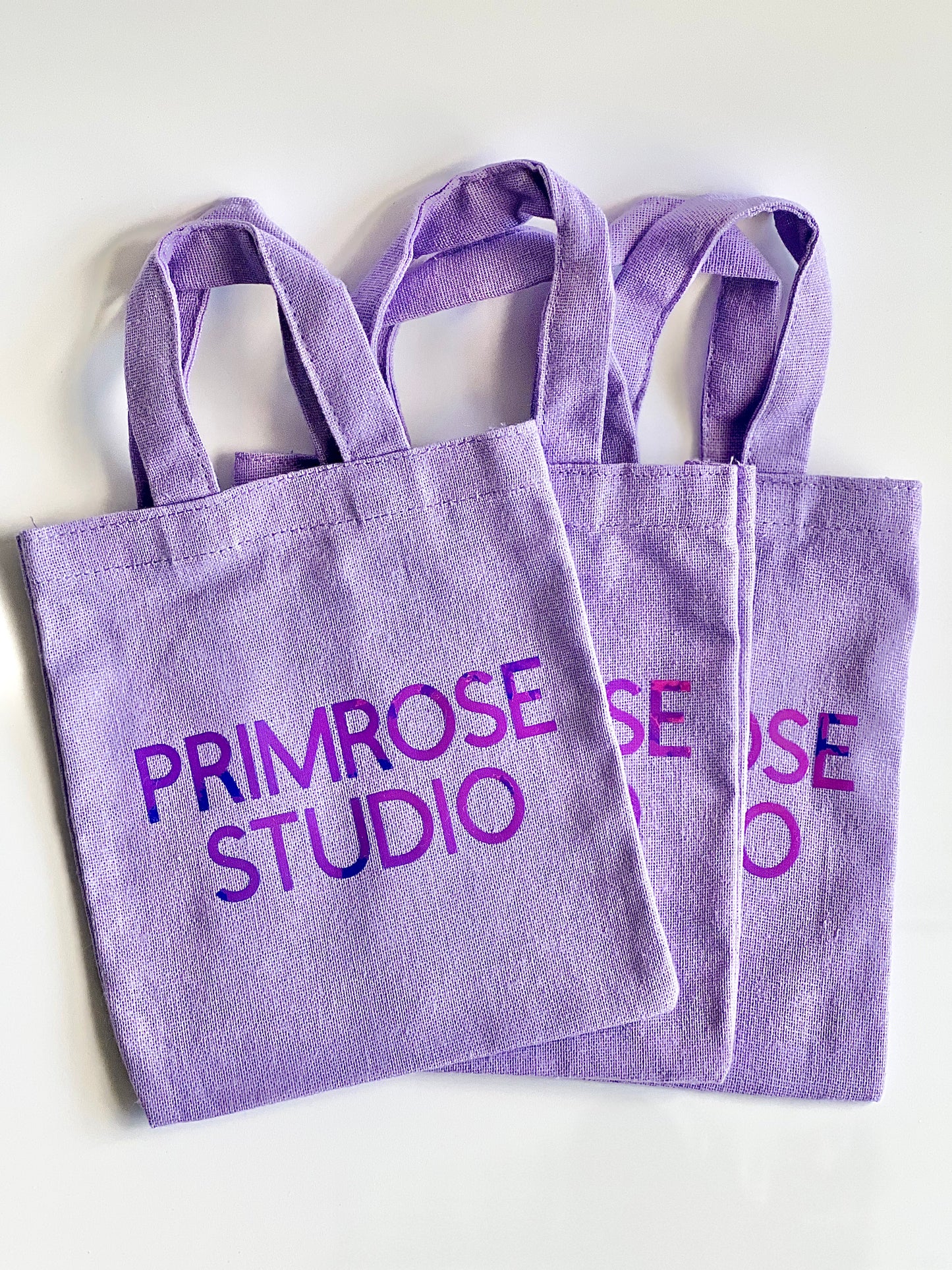 Mini P.S. Tote (Lavender with Holographic Design)