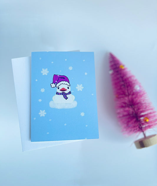 SnowDuck ☃️ Greeting Card