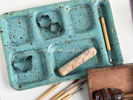 Ceramic Bento Tray / School Lunch Tray