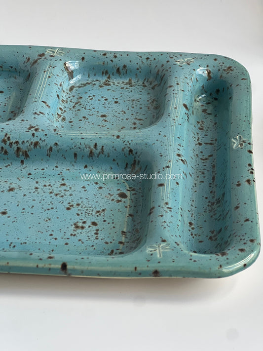 Ceramic Bento Tray / School Lunch Tray