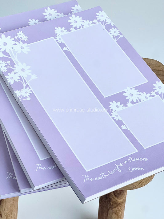 Primrose Notepad, 5.5x8.5 in