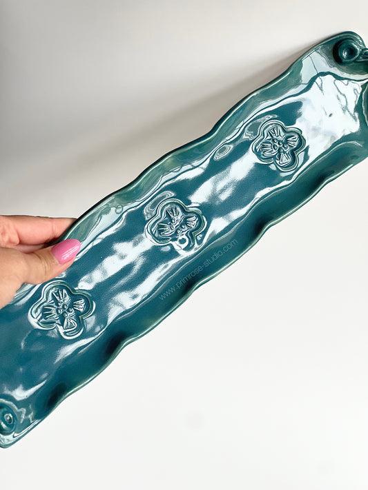 Ceramic Tray (Turquoise)