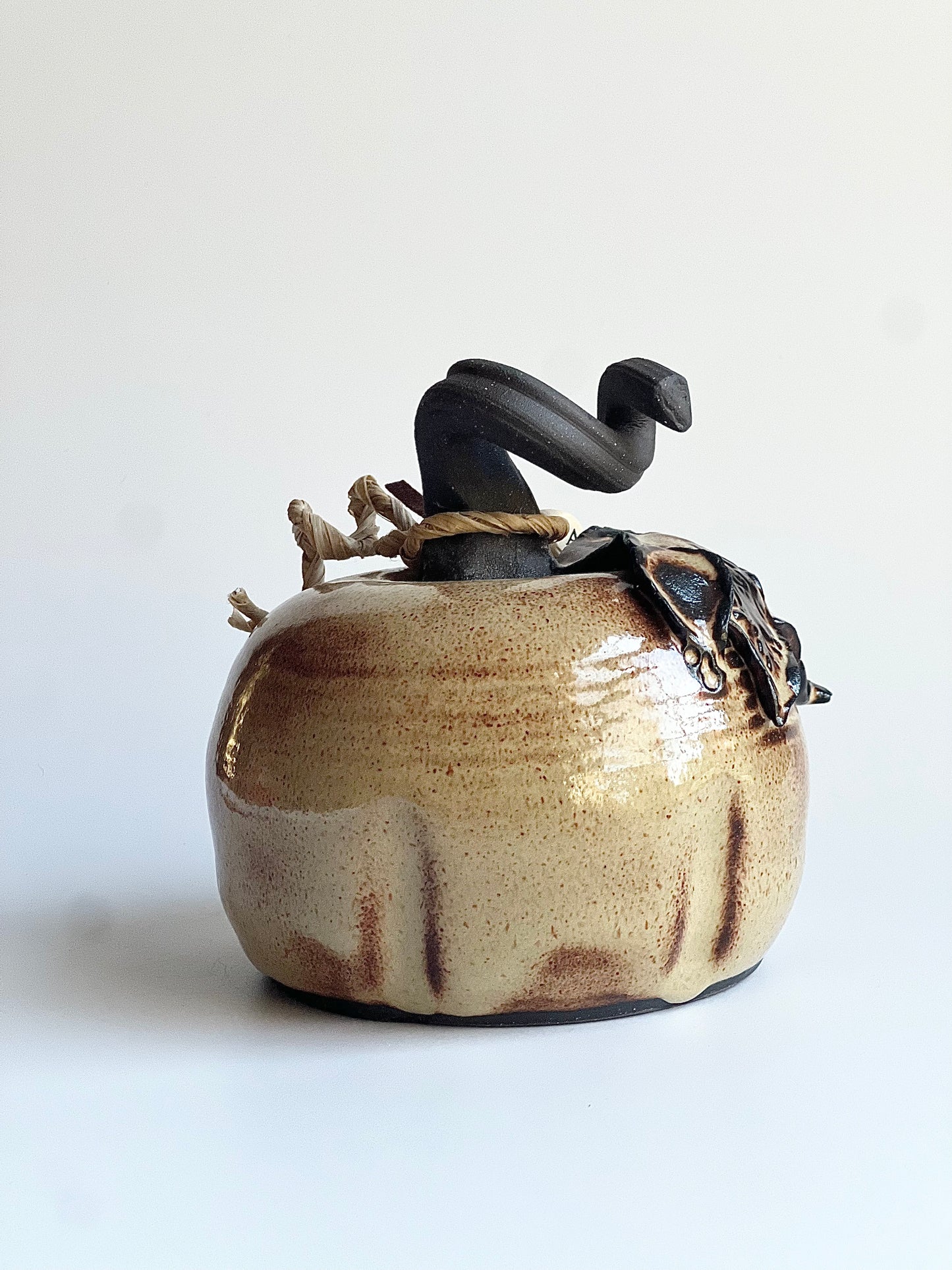 Ceramic Decorative Pumpkin (Shino)