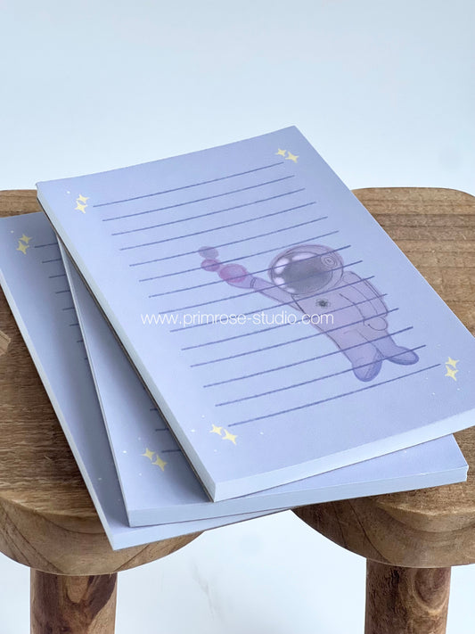 Cosmic Astronaut Notepad, 4x6in