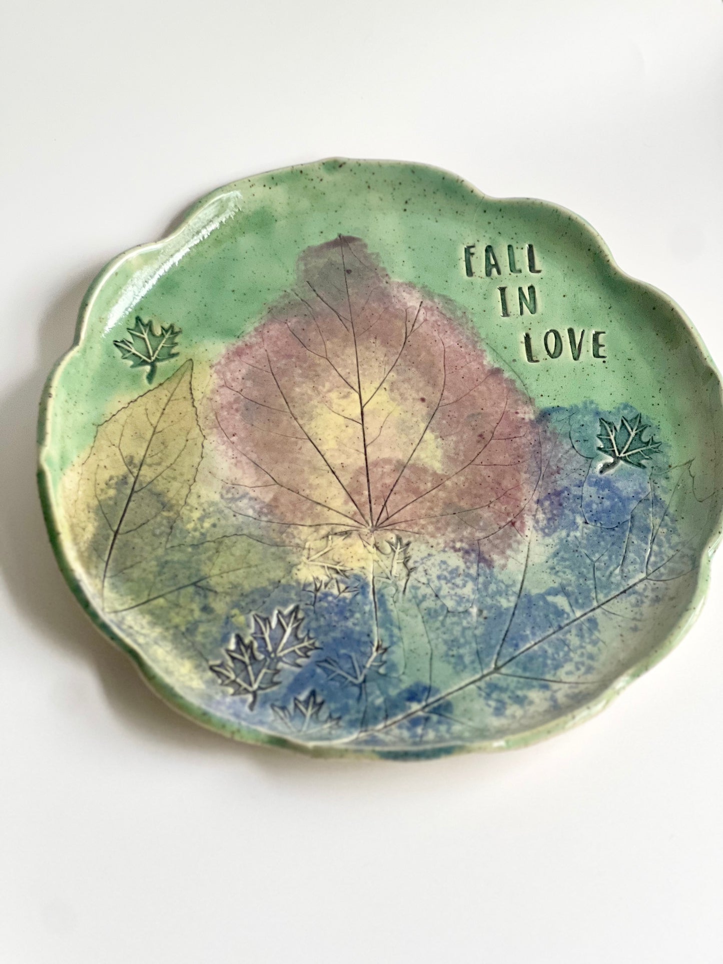 Ceramic Plate (Fall in Love)