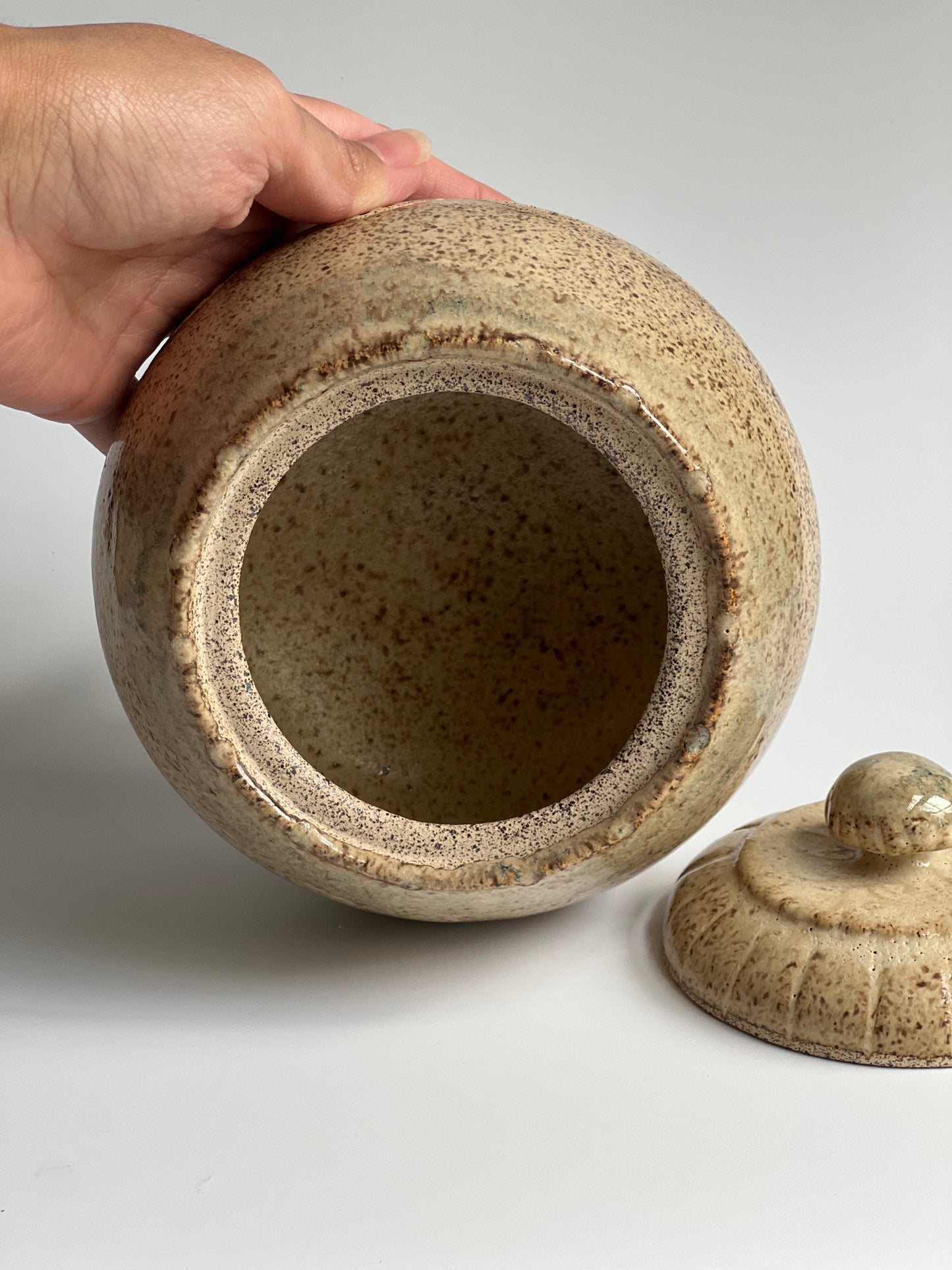 Ceramic Jar (with Lid)