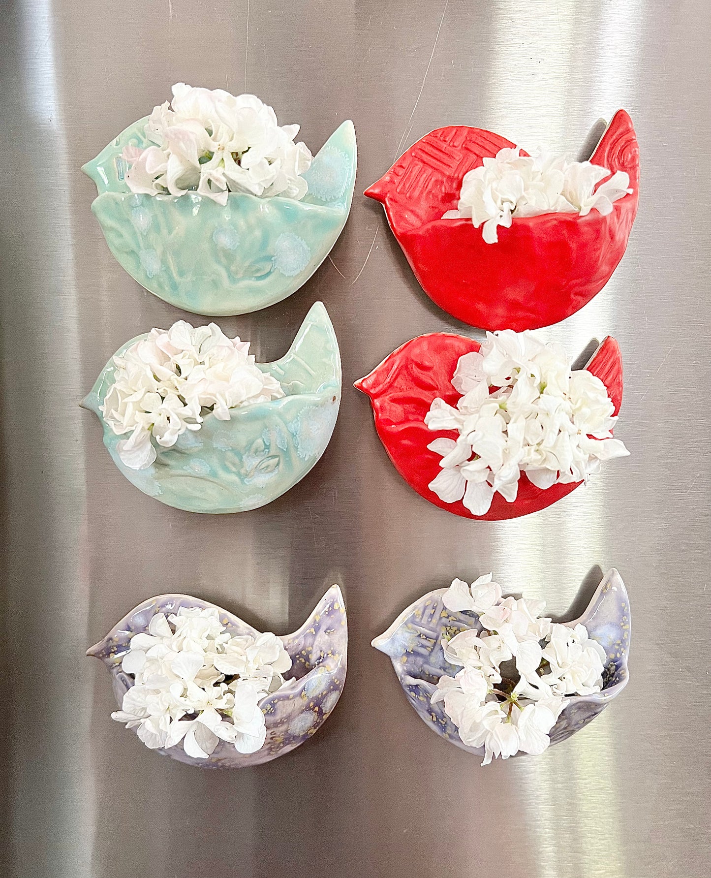 Ceramic Sweet Tweets Magnet (Variety of Colors)