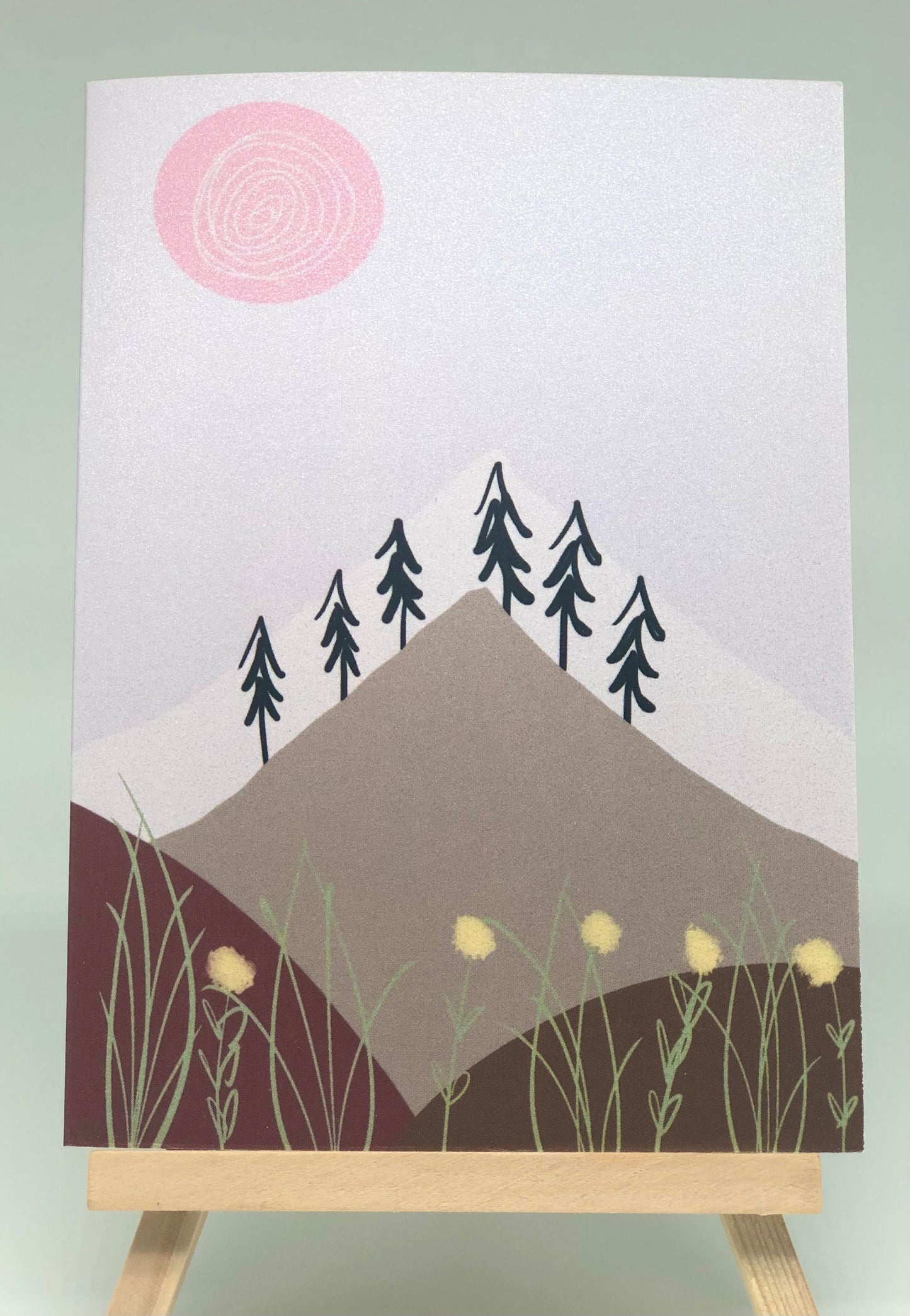 Mountain of Strength Greeting Card