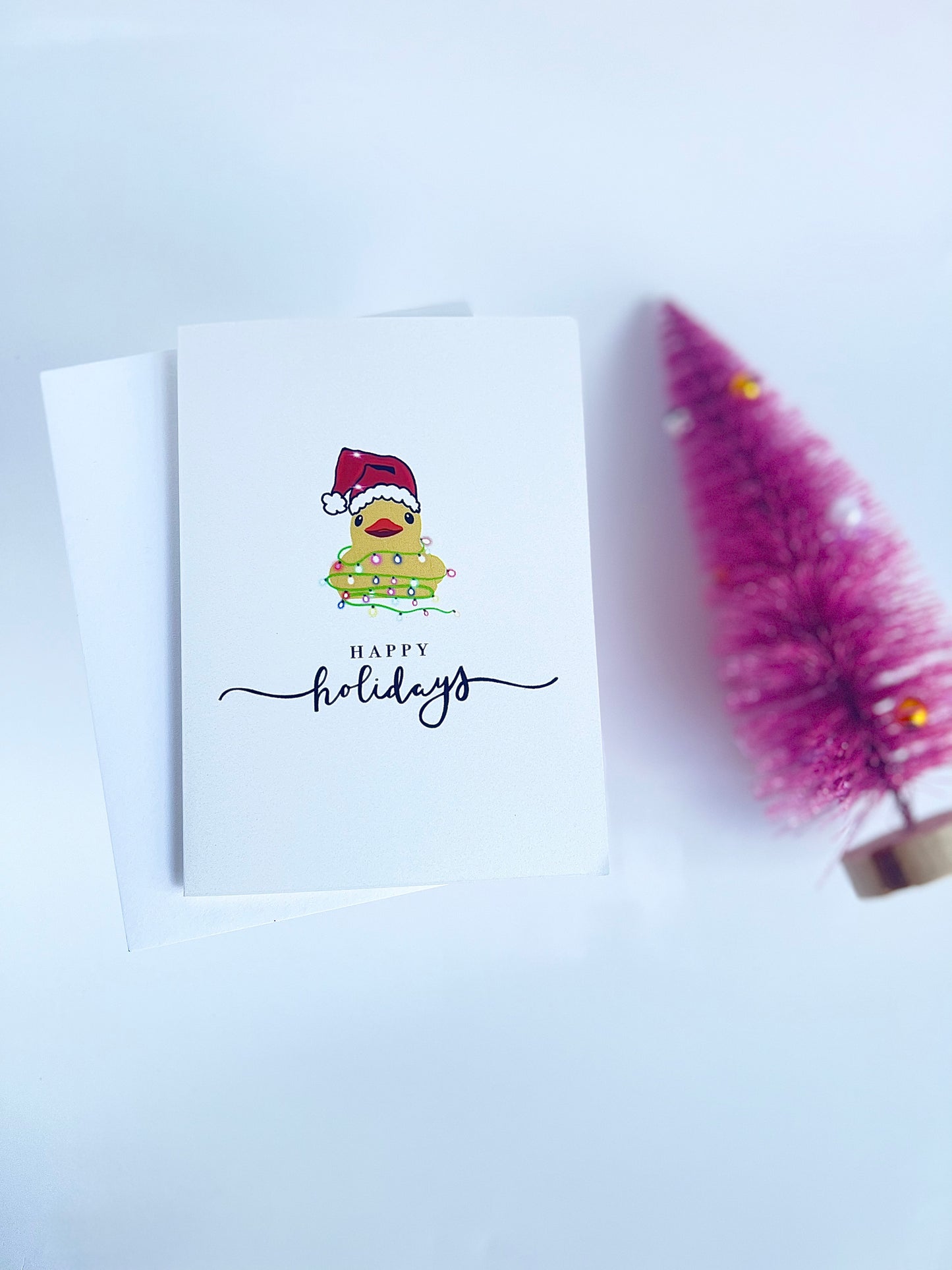 Holiday Duck Greeting Card