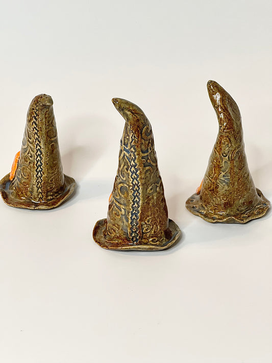 Ceramic "WITCH Please" Hats (Set of 3)