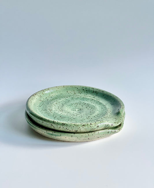 Ceramic Spoon Rest (Jade)