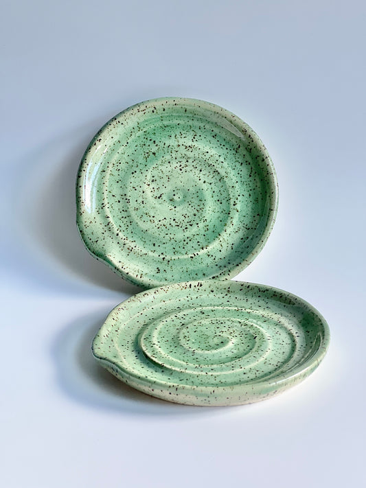 Ceramic Spoon Rest (Jade)