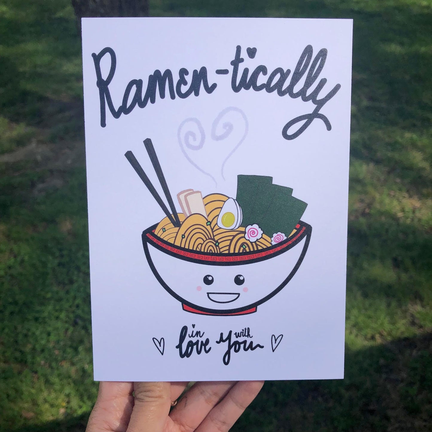 Ramen-tically In Love With You Greeting Card